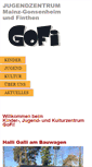 Mobile Screenshot of juz-gofi.de